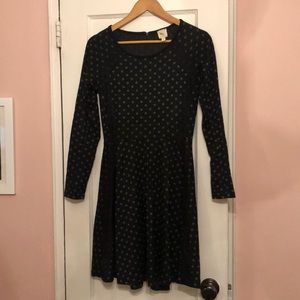 Anthropologie long sleeve dress